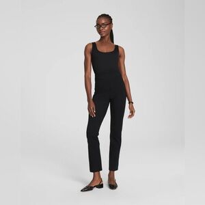 SPANX Black Ponte Slim Straight Pant/Slimming Pants